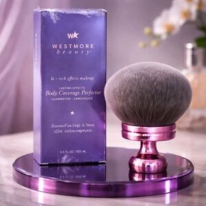 Westmore Beauty Natural Radiance  Body Coverage Perfector 3.5 Oz With Body Brush